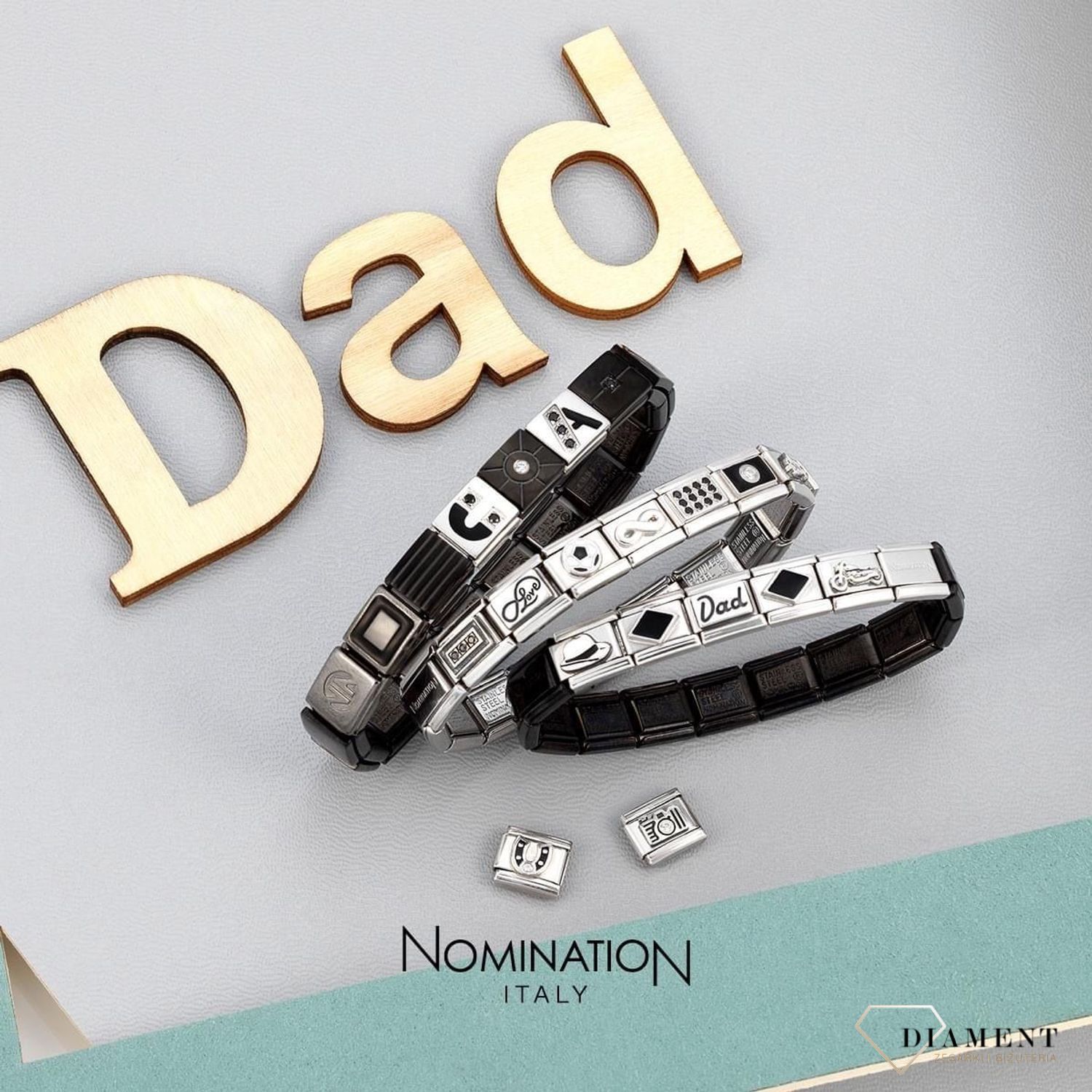 Nomination - Link 925 zawieszka srebro 'Nieskończona miłość' 330102 07 biżuteria nomination nomination zawieszki nomination baza.jpg